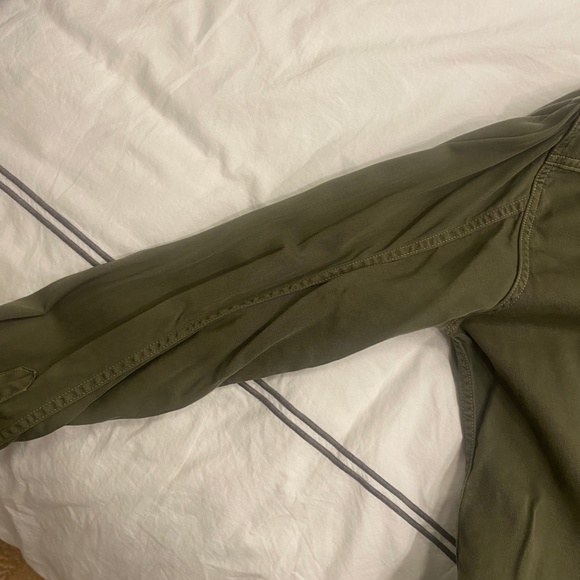 WESTERN SHIRT IN KHAKI STONEWASHED DENIM - Picture 8 of 10